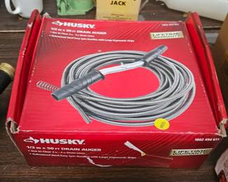 HUSKY 50 FT DRAIN AUGER