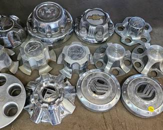 DIFFERENT BRANDS OF HUB CAPS