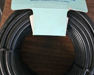 100’ QUAD-SHIELD COAX CABLE