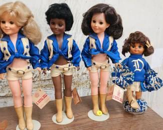 DALLAS COWBOYS CHEERLEADER DOLLS