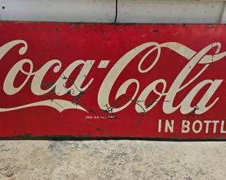 VINTAGE COCA COLA SIGN