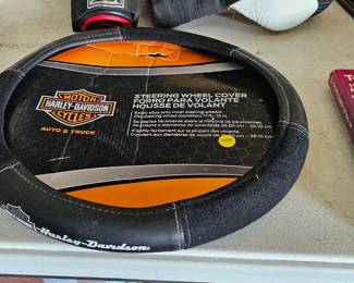 HARLEY DAVIDSON STEERING WHEEL COVER