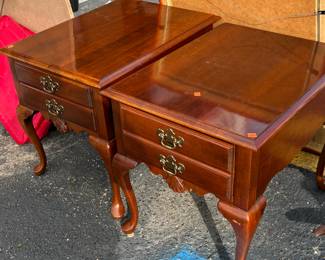 Pair of end tables