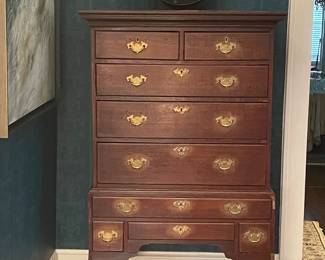 Antique Highboy Ca 1780-1800