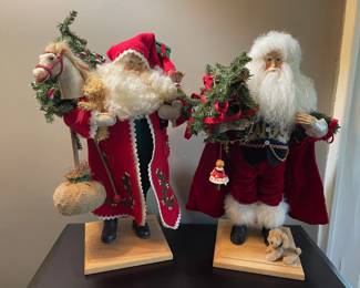 Lynn Haney Vintage Santas