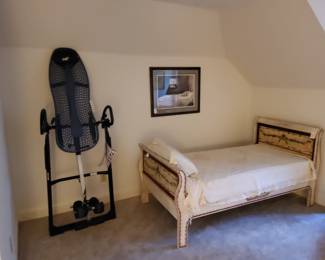 Vintage French Day  Bed with Weyth Framed Print