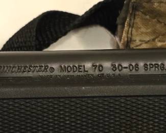 Winchester 30-06 Model 70 Springfield  w/scope