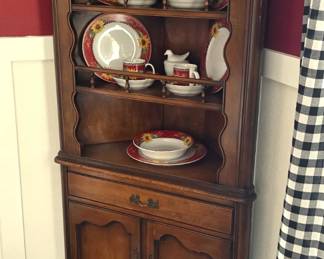 Cherry Corner Cabinet