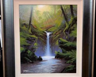 Jon Rattenbury “Woodland Cascade” 2011