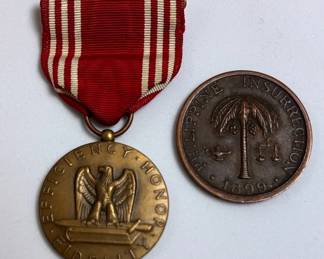 Philippine Campaign Medal WW2 Good Conduction