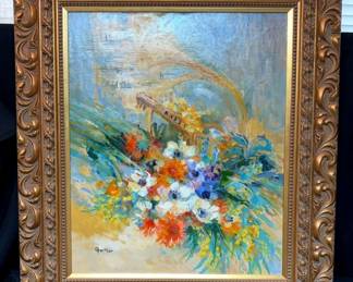 Christine Oberthur Les Fleurs Et Le Musique