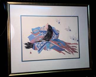 Hiashi Otsuka Print The Dance of the Twelve Kimonos