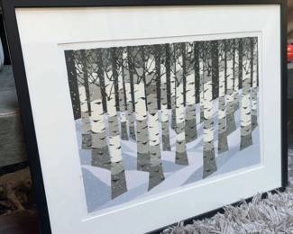 Kathy Bonnema Leslie "Aspens #3"