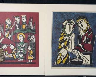 Sadao Watanabe Stencil Prints