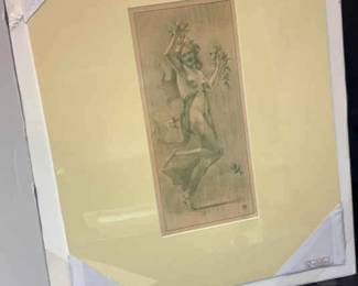 Dance Litho By Armand Rassenfosse