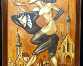 VLADIMIR PRONKIN Oil On Canvas