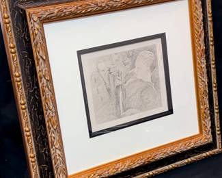 Francois Joseph Guiguet Etching