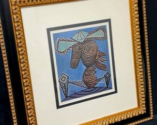 Pablo Picasso Offset Lithograph Figure