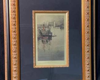 PaulAdrien Bouroux Etching