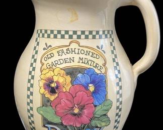 Shaker Thane Pansy Pitcher