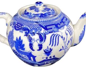Blue Willow Teapot