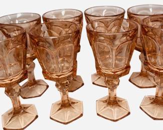 Peach Depression Glass