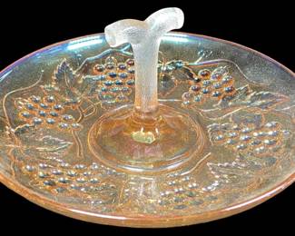 Grape and Leaf Depression Glass
