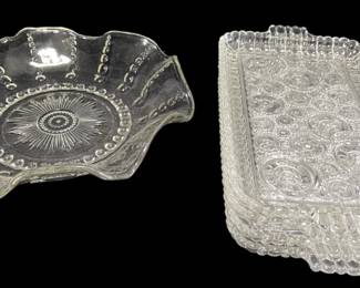 Vintage Federal and Anchor Hocking Glass