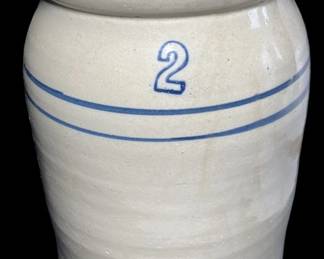 Two Gallon Stoneware Crock