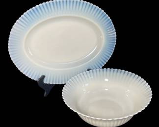 Macbeth Evans Opalescent Petalware