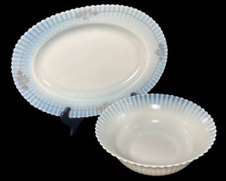 Macbeth Evans Opalescent Petalware