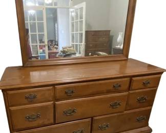 MC Ethan Allen Dresser Mirror