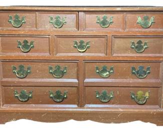 Vintage Wood Jewelry Box