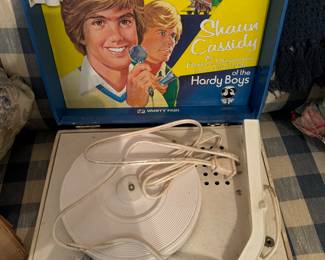 Vintage hardy boys record player