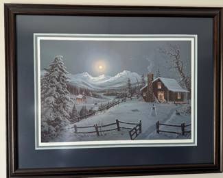 Large collection of Jesse Barnes prints framed and unframed