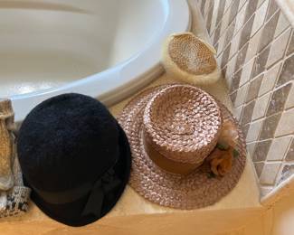Vintage ladies hats.