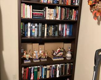 Large bookcase.