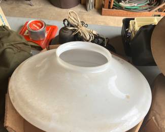 This light fixture came from the Baton Rouge State Capitol building when it was being updated. 