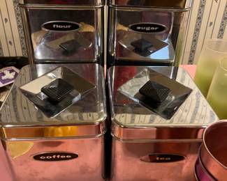 Vintage canister set.