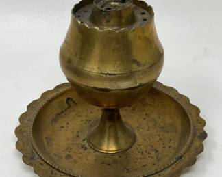 Lot 87 | Vintage Brass Temple Incense Holder

