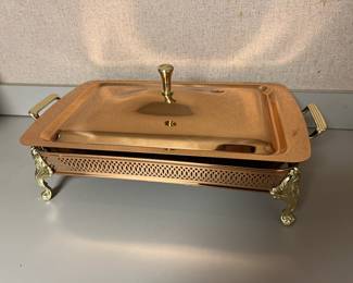 Lot 132 | Copper Casserole Server
