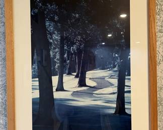Lot 18 | Ellis Felker Red Oak Gallery Framed Poster
