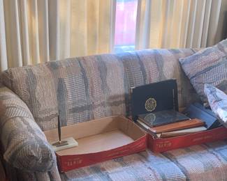 Love seat with pull out bed, Tri State engineering items