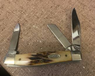 Case Stockman 3 blade knife