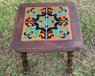 California Mission 4 Tile Table