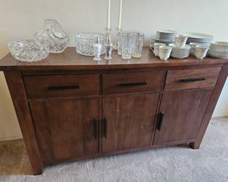 Solid Wood Dining Room Sideboard