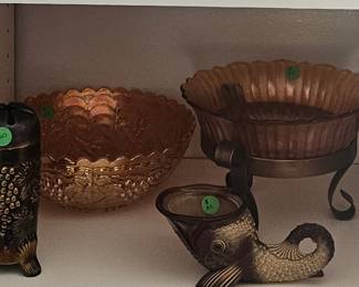 Various Depression Glass