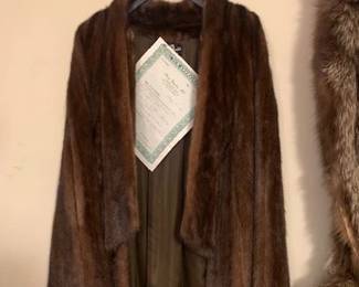 Mink cape $450