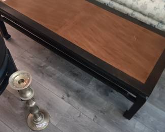 Coffee table w/matching end table