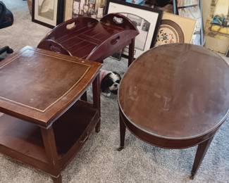 Various end and coffee tables